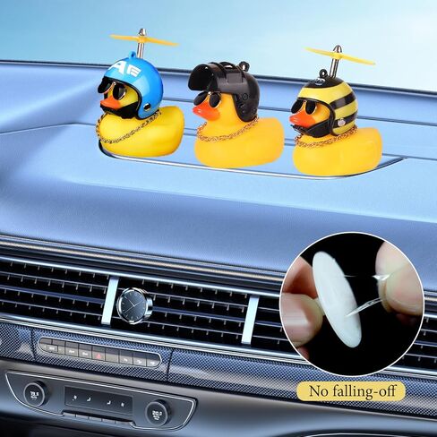 40 قطعة من قابس البط، حامل بطة بلاستيكي للسيارة، حامل بطة للسيارة، هدية لمحبي السيارة - أبيض (البط المطاطي غير متضمن) in Kuwait