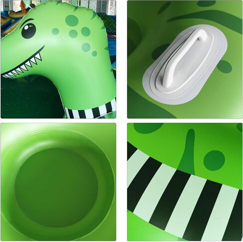 Lixada Thicken Snow Tube Inflatable Snow Sleds with Handles Winter Suitable for All People in Saudi Arabia