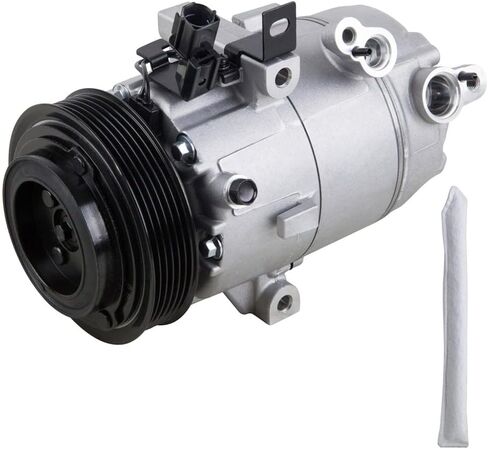 لضاغط التيار المتردد OEM 2014-2018 من أجل Kia Forte5 مع قابض ومجفف مكيف الهواء - BuyAutoParts 61-96838R4 جديد in Saudi Arabia