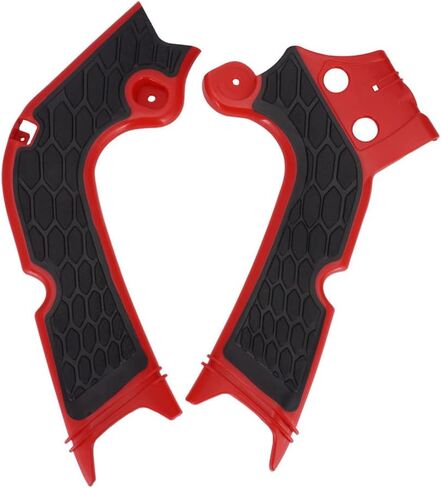 الترابية إطار دراجة هوائية قبضة دراجة نارية الإطار الحرس حامي ل CRF 450R 450RX 2017 2018 CRF 250R 250RX 2018 2019 الأحمر in Kuwait