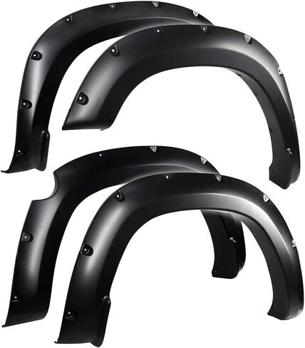 مشاعل Tyger Auto Fender متوافقة مع 2019-2023 Ram 1500 (غير مناسبة 2019-2023 Classic؛ Rebel؛ Warlock)، نمط أملس قابل للطلاء ومثبت بمسامير 4 قطع | TG-FF8D4478 in Saudi Arabia