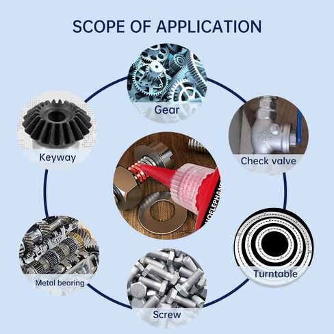 غراء معدني عالمي 15 مل، غراء معدني عالمي، مانع تسرب علاج لاهوائي عالي القوة، إصلاح غراء لولبي شديد التحمل. in Kuwait