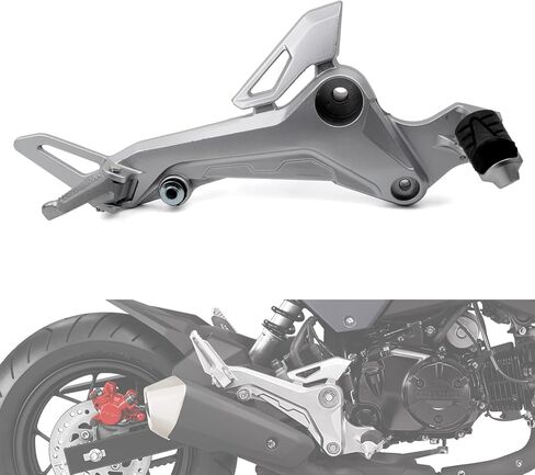 مجموعة مسند القدم بدواسة الجانب الأيمن للدراجة النارية مناسبة لأجزاء Honda Grom Msx125 SF 2016-2020 in Saudi Arabia