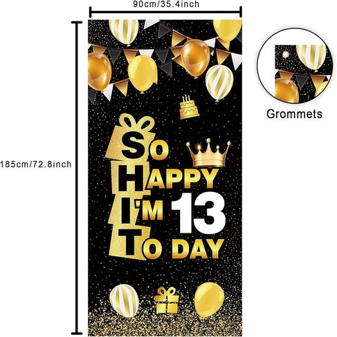 لافتة عيد ميلاد سعيد جدًا IM Fifty Today Happy 50th Cheers to 50 عامًا من ديكورات ديكورات عيد الميلاد من أجله والرجال والنساء المضحكة من لوازم حفلات عيد الميلاد الخمسين باللونين الأسود والذهبي in Saudi Arabia