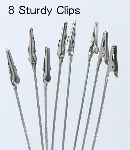 حامل صور بمشبك حامل مع 8 فروع، حامل مذكرة مكتبية حامل صور للطاولات، حامل هدايا شجرة المال مع مشابك لحفلات الزفاف وحفلات أعياد الميلاد in Kuwait