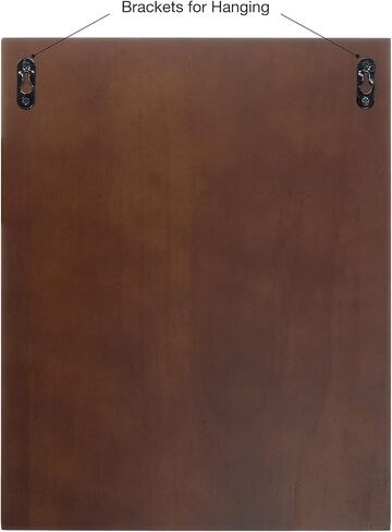 موزع ملاحظات ديكور الحائط للوحة المذكرات من Excello Global Products - يتضمن لفة كرافت مقاس 6 بوصات × 180 بوصة (خشب الجوز) in Kuwait