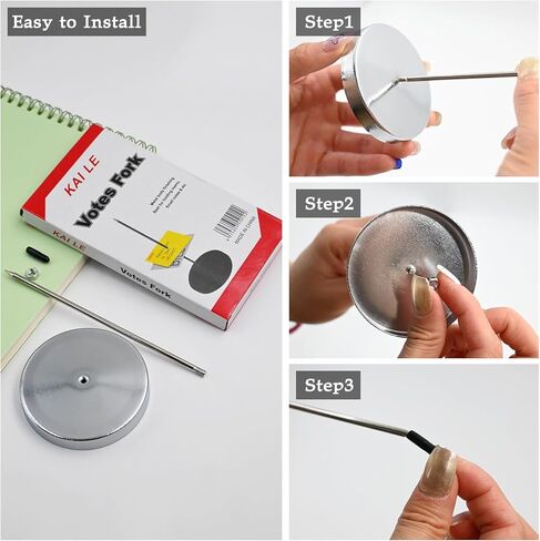 4 قطع من حامل الإيصالات، حامل إيصالات المطاعم، أداة تثبيت التذاكر المعدنية، عصا شوكة الفاتورة، عمود فحص، حامل مذكرة مكتب من الفولاذ المقاوم للصدأ، حامل إيصال in Kuwait