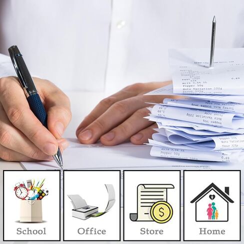 4 قطع من حامل الإيصالات، حامل إيصالات المطاعم، أداة تثبيت التذاكر المعدنية، عصا شوكة الفاتورة، عمود فحص، حامل مذكرة مكتب من الفولاذ المقاوم للصدأ، حامل إيصال in Kuwait