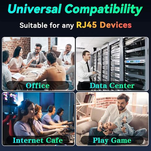 كابل إيثرنت خارجي Cat7 بطول 200 قدم، 6 موصلات RJ45، زوج ملتوي من رقائق SFTP ثلاثي الحماية، 24 AWG، LDPE، مقاوم للماء، دفن مباشر، في الأرض، مقاوم للأشعة فوق البنفسجية، شبكة، LAN، إنترنت، Cat 7 200 قدم in Kuwait