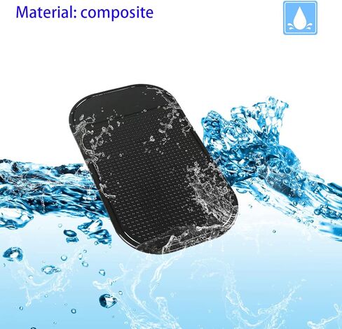 5 قطع لوحة لاصقة للوحة قيادة السيارة، حصيرة لاصقة مضادة للانزلاق، وسادة سحرية مضادة للانزلاق للوحة قيادة السيارة، كاشف الرادار، الهاتف الخلوي، المفاتيح، الزجاج، المرايا (أسود) in Kuwait