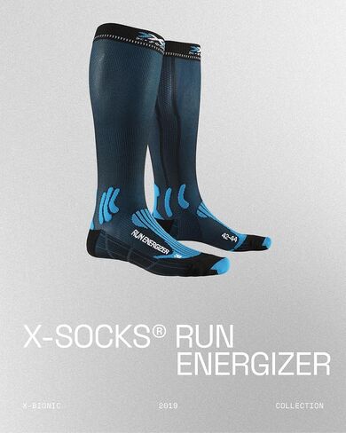 جوارب ضغط عالية للركبة للجنسين من X-Socks RUN ENERGIZER in Saudi Arabia