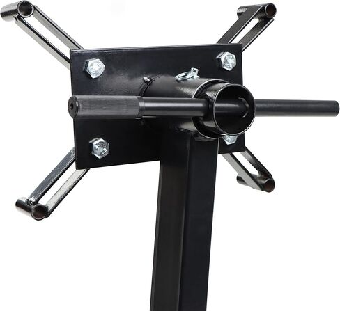 ABN Heavy Duty Engine Stand - 990lb Cap Adjustable Engine Motor Stand with Caster Wheels and 360-Degree Rotation in Saudi Arabia