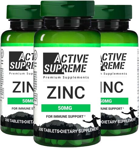 Zinc Citrate 50 mg - Supplement to Support Immune System & Reproductive Health (1) in Saudi Arabia