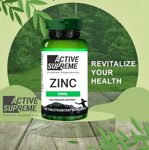 Zinc Citrate 50 mg - Supplement to Support Immune System & Reproductive Health (1) in Saudi Arabia