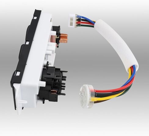 Heavy Duty Climate Control Module Replace 55037473AB for 1999-2004 Jeep TJ, 1999-2004 Jeep Wrangler HVAC Heater Climate Control Panel, Air Conditioning Control Module Panel Heater A/C Control Switch. in Saudi Arabia