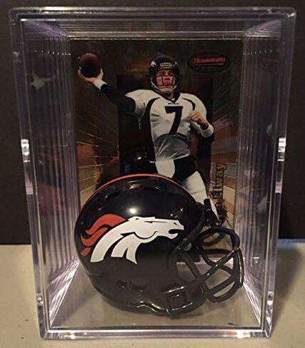 Denver NFL Helmet Shadowbox مع بطاقة John Elway in Saudi Arabia