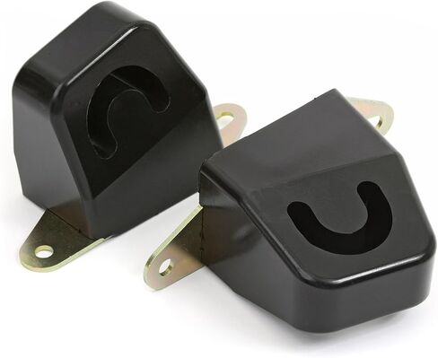 Daystar, Jeep YJ Wrangler rear extended 4.8" tall polyurethane bump stop 2 per set, fits 1987 to 1996 2/4WD, KJ09121BK - Black in Saudi Arabia