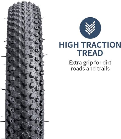 YUNSCM 24" Mountain Bike Tires 24 x 2.0/50-507 and 24" Bike Tubes Schrader Valve with 2 Rim Strips Compatible with 24 x 1.90 24x1.95 24x2.0 24 x 2.10 Bike Bicycle Tires and Tubes (AC-1747) in Saudi Arabia
