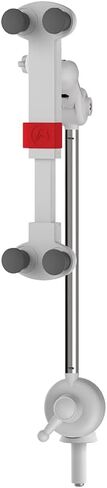 Barkan 7-12 inch Fixed Tablet Wall Mount 3 lbs White Firm Tablet Clamp 360 Degree Rotation Very Low Profile in Kuwait