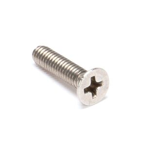 Henny Penny SC01-286 Stainless Steel Phase Screw #8-32 X .75 Fhd