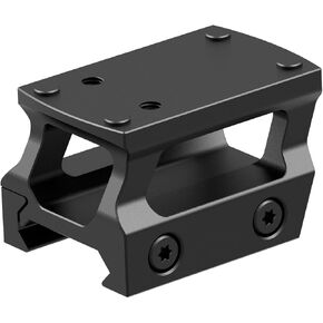 Red Dot Riser Mount Picatinny Rail Riser for RMSC Footprint Red Dot/Holosun 407K/507K, 0.75"