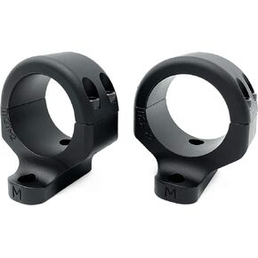 Game Reaper 2: Tikka T3, T1X, T3X 595, 695, Whitetail Hunter - Long & Short Action - Medium Mount - Tactical, Black, 30mm, 4 Screws per Ring (TK3TM2)