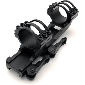 Cantilever Scope Mount 1 inch / 30mm Picatinny Weaver Scope Mounts Rings QD Quick Release