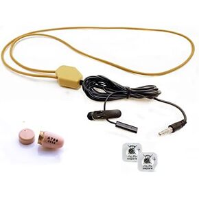 A780 Battery Life 8 Hours Spy Earpiece with Neckloop No Amplifier Work in Quiet Place