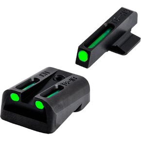 Truglo TFO Tritium & Fiber-Optic Sight Durable Snag-Resistant Glowing Night Sight, Compatible with Kimber 1911 Models with Fixed Rear Sight (Excluding Micro Series)