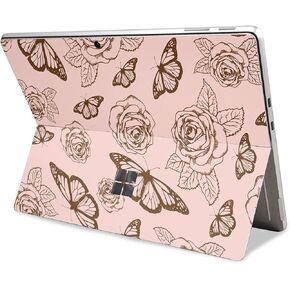 Tablet Skin Compatible with Microsoft Surface Pro 11 (2024) - Butterfly Garden - Premium 3M Vinyl Protective Wrap Decal Cover - Easy to Apply | Crafted in The USA by MightySkins