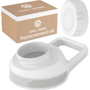 Replacement Lid Compatible With Cirkul Water Bottle | Fits Flavor Cartridges | BPA Free, Leak Proof, and Dishwasher Safe