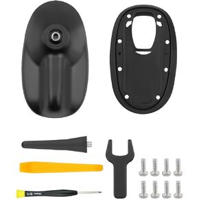 Upgraded Large Type Roof Antenna Mount Base Fit for Mini Cooper Clubman S R55 2008-2015, Fit for Mini Cooper Hatchback S R56 2007-2013, with Short Sport Antenna and Rubber Gasket