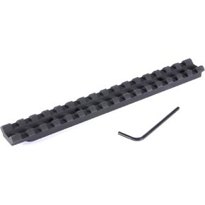 EGW Ruger American Short Action 20 MOA Tactical Scope Mount Black 46152