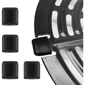 Air Fryer Replacement Parts, 4 Pieces Premium air fryer Rubber Bumpers Feet Parts Accessories Rubber Tips Rubber Tabs, Silicone Pieces for Chefman Powel XL And Other Air Fryer Trays