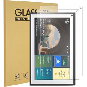 KEANBOLL (2-Pack) Tempered Glass Screen Protector Designed for Echo Show 15-Full HD 15.6" Smart Display,Ultra Clear Scratch Resistant Tempered Glass Guard