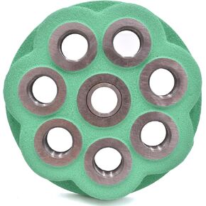 Redding Spare 7 Station Turret with Bushings | Durable Cast Iron Extra Interchangeable Turret Head for The T-7 Turret Reloading Press
