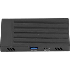 Dual Bay M.2 NVMe SSD Enclosure, USB3.2 Gen2 10Gbps High Speed Hub, M.2 Type C USB A SSD Docking Station for PCIe M Key 2230 2242 2260 2280, Plug and Play