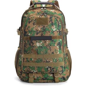 Light tactical backpack, College backpack，USB charging port ，Hiking/climbing/camping/backpack, outdoor travel backpack (Black)