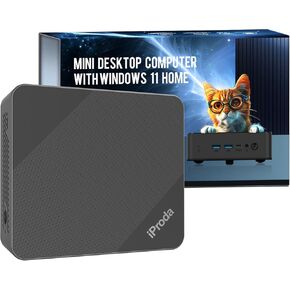 Mini PC with Intel Alder Lake N97 CPU (up to 3.6GHz), Mini Desktop Computer PC Windows 11 Home Mini Computer with 16GB DDR4 512GB PCIe SSD 4K Dual Display Micro PC Bluetooth5.2/WiFi6/USB3.2
