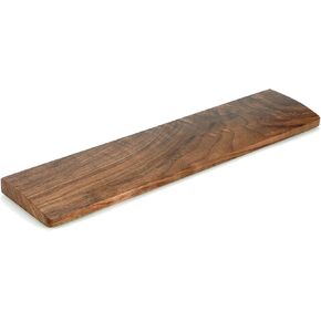 Walnut Keyboard Wrist Rest, Gaming Walnut Keyboard Wrist Pad, Wrist Rest Palm Rest, Hand Pad Holder, Palm Rest for Office and Gaming (Walnut Wood 1Pc 87 Keys)