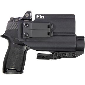 FDO Industries IWB Kydex Holster Compatible with Sig P320c w/ TLR1 -Discreet Carry Concepts 1.5" Metal Monoblock Gear Clip - Optic Cut - The Paladin Series - Made in USA