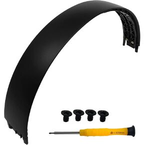 for Solo 4 2024 Wireless Top Headband Replacement Parts Accessories Repair Kit Compatible with Solo 4 Headphone 2024 Newest Version (Matte Black)