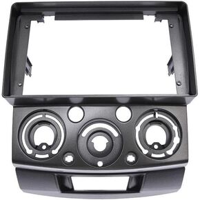 9 inch Car Radio Fascia Compatible with Ford Ranger 2006-2011, Everest 2006-2013 / Mazda BT-50 2006-2011 (Golden) Radio Stereo Dash Installation Mount Kit