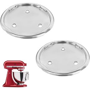 W10191926 Mixer Bowl Screw Cap Replacement for Whirlpool KitchenAid Kenmore Mixer Base Plate Replacement Part 4163032 WPW10191926 AP6016640 4161126 4161127 4161128 4161158(2 Packs）