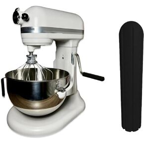 Stand Mixer Handle for KitchenAid Stand Mixers – Compatible with Pro 5 Plus, Mixer Accessory with Comfy Grip for Enhanced Stability and Convenience (Black)