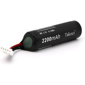 Replacement Battery Compatible with Log'itech UE ROLL, UE Roll 1, UE ROLL 2, UE Roll Ears Boom, WS600, WS600BL, WS600VI,fits Part No 533-000122, T11715170SWU, 3.7V 2200mAh / 8.14Wh