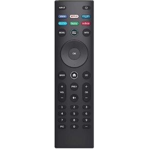 XRT140 OEM Replacement Remote Control fit for Vizio LED Smart TV V405-H19 V705-H13 V655-H19 V505-H19 OLED55-H1 OLED65-H1 with Shortcut APP Buttons Vudu Netflix Primevideo Xumo Hulu Redbox Watchfree