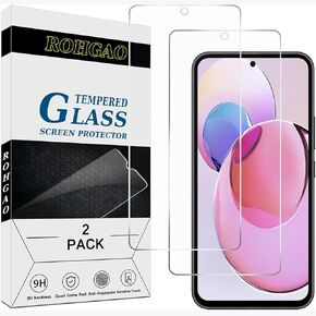 2 Pack Designed for Samsung Galaxy A54 5G 6.4-inch Screen Protector Tempered Glass, 0.33mm Ultra Clear, Bubble Free, Anti Scratch