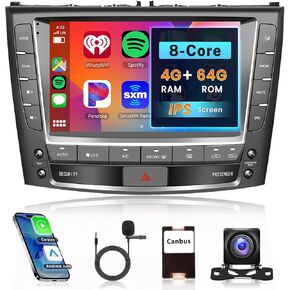 8Core 4G+64G CAR CAR STEREO CARPLAY FOR LEXUS IS250 IS300 IS350 2006-2012 in Kuwait