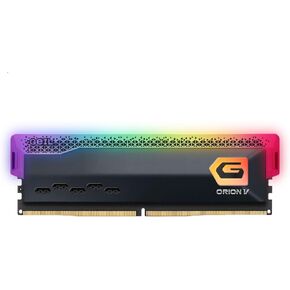 GeIL Orion RGB DDR5 RAM, 16GB 5600MHz 1.35V,Intel/AMD Compatible, High Speed Desktop Memory, Hardcore Immersive Gaming/Multimedia Content Creation/Quality Live Streaming(Gray)